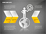 Presentation Template with Shapes and Silhouettes slide 10