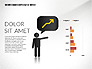 Presentation Template with Shapes and Silhouettes slide 3