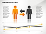 Presentation Template with Shapes and Silhouettes slide 4