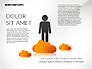 Presentation Template with Shapes and Silhouettes slide 5