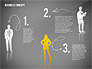 Business Concept with Silhouettes slide 13