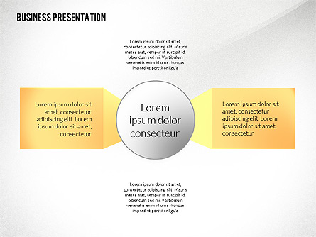 Options and Stages Presentation Template, Master Slide