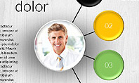 Data Driven Colored Business Presentation