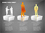 Concept with Business People Silhouettes slide 14