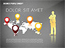 Concept with Business People Silhouettes slide 16