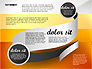 Gray Round Text Banners slide 7
