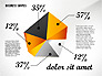 Geometrical Business Shapes slide 1