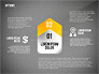 Geometric Options Shapes with Icons slide 11