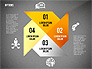 Geometric Options Shapes with Icons slide 16