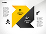 Geometric Options Shapes with Icons slide 7