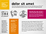 Presentation in Flat Design with Doodle Shapes slide 1