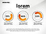 Round Infographics Elements slide 5