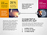 Presentation with Connections in Flat Design slide 6
