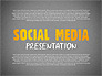 Social Media Presentation with Icons slide 9