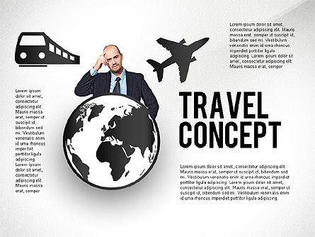 Travel Options Presentation Template, Master Slide