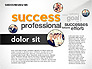 Success Word Cloud Presentation Template slide 2