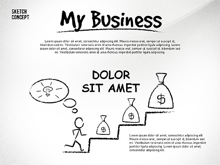 My Business Presentation Presentation Template, Master Slide