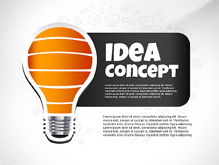 From Idea to Success Concept Presentation Template, Master Slide