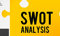 SWOT Analysis with Puzzle Pieces