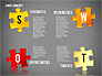 SWOT Analysis with Puzzle Pieces slide 10