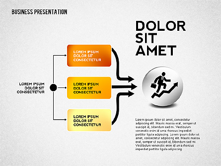 Company Presentation Concept Presentation Template, Master Slide