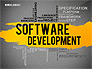 Software Development Word Cloud Presentation Template slide 9