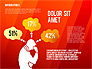 Infographics with Silhouettes slide 10