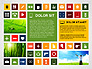 Colorful Flat Style Presentation with Icons slide 1