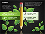 Options with Pencil and Green Leaves slide 15