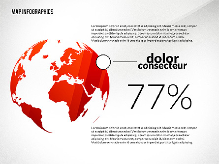 Presentation with Continents Toolbox Presentation Template, Master Slide
