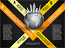 Globe with Business Center Options Toolbox slide 12
