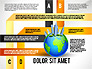 Globe with Business Center Options Toolbox slide 8