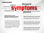 Psychology Symptoms Word Cloud Presentation Template slide 5