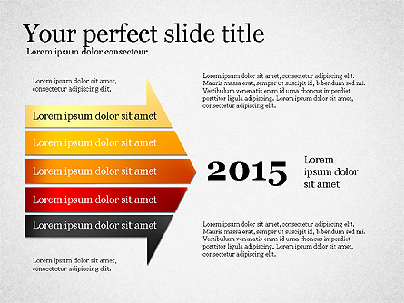 Presentation Concept with Plain Shapes Presentation Template, Master Slide