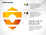 Presentation Template with Creative Shapes slide 6