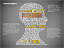 Success Word Cloud Concept Presentation slide 9