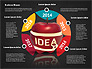 Infographics Stages with Apple slide 12