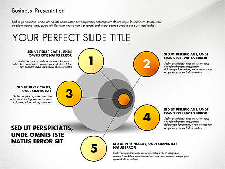 Simple Business Presentation Template Presentation Template, Master Slide