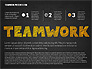 Teamwork Presentation in Chalkboard Style slide 9