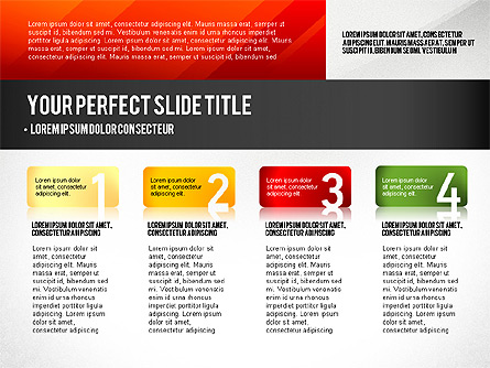 Presentation Concept with Numbers Presentation Template, Master Slide