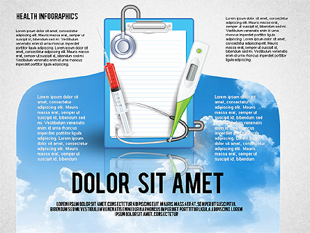Medical Infographics Toolbox Presentation Template, Master Slide