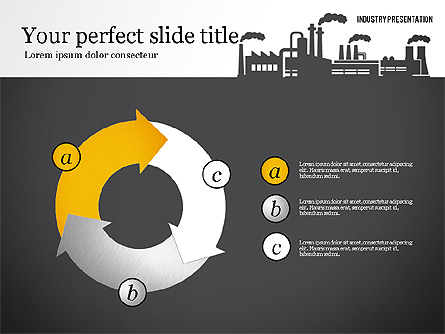 Industry Presentation Template Presentation Template, Master Slide