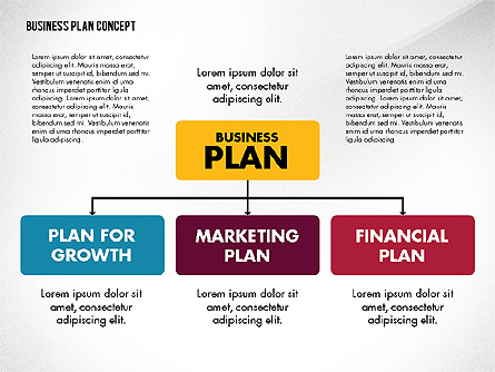 Business Plan Presentation Concept Presentation Template, Master Slide