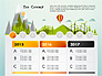 Eco Presentation Template Concept with Data Driven Charts slide 1