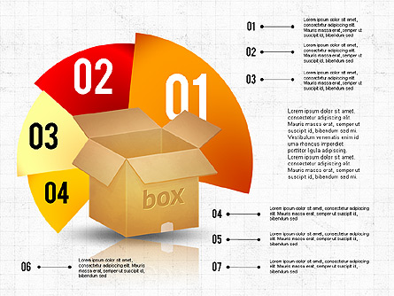 Packaging and Delivering Options Concept Presentation Template, Master Slide