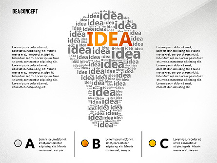 Innovative Presentation Concept Presentation Template, Master Slide