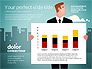 Data Driven Charts with Businessman slide 2