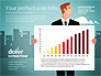 Data Driven Charts with Businessman slide 4