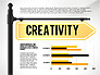 Presentation with Charts and Waymarks slide 2