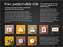 Presentation with Flat Design Icons slide 13